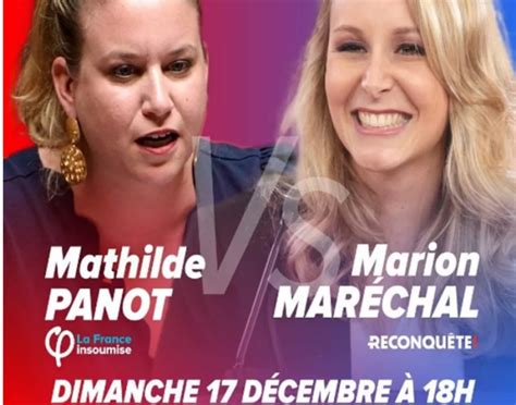 mathilde panot marion marechal