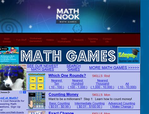 Mathnook Counting Game