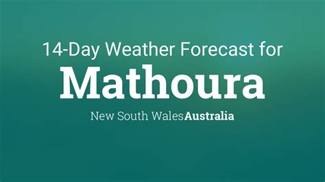 Mathoura Weather Forecast