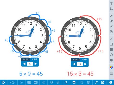 Maths Clock App