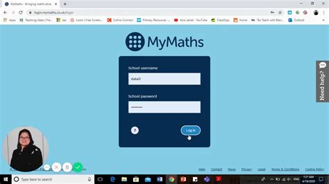 maths online student login instructions