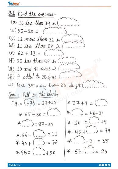 maths questions for class 3rd