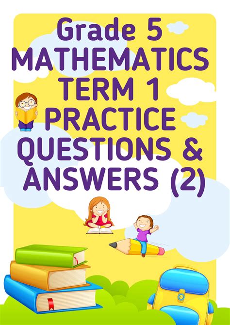 maths questions for class 5 with answers pdf term 1