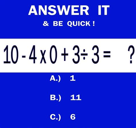 maths questions to answer