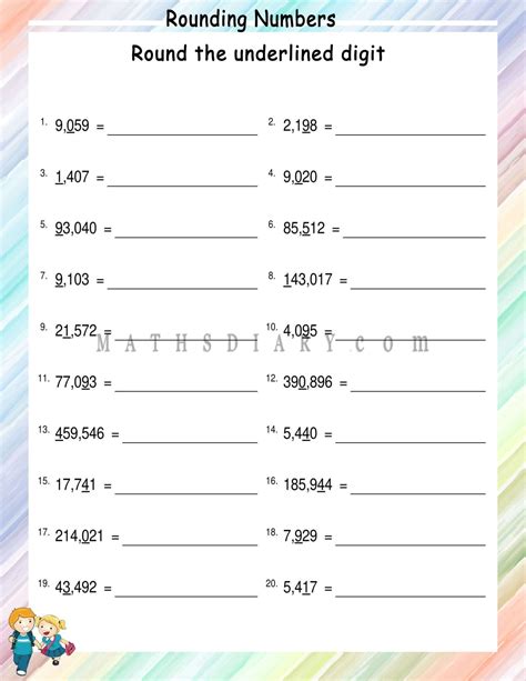 Maths Rounding Worksheets