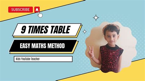 Maths Tables Easy Method