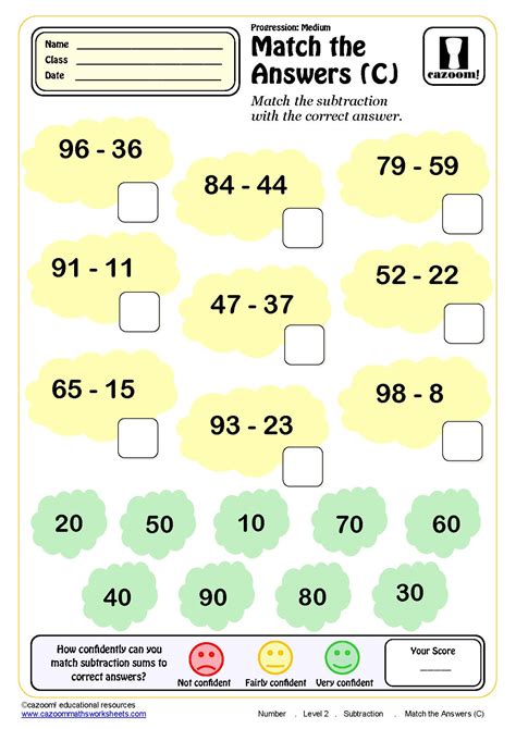 Maths Year 2 Printable Worksheets