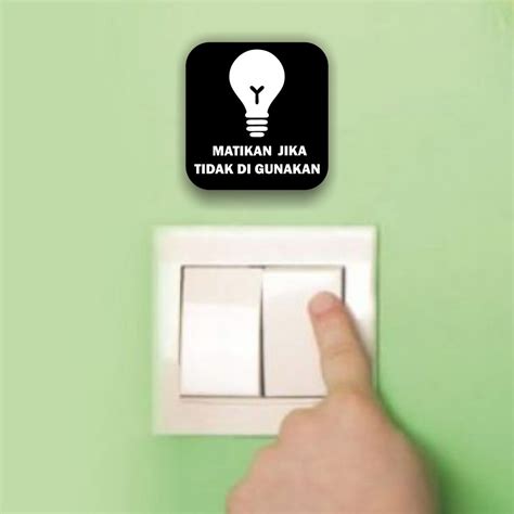 Matikan Lampu Saat Tidak Digunakan