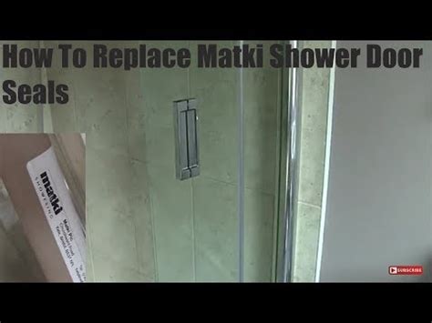 Matki Shower Seal Replacement