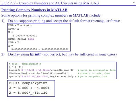 Matlab Abs Of Complex Number