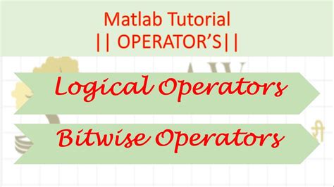Matlab Bitwise And Operator