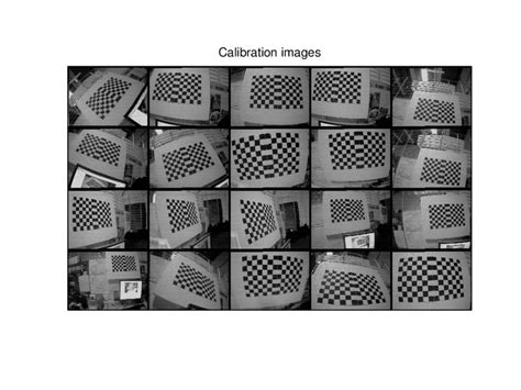 Matlab Camera Calibration Checkerboard