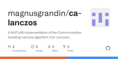 Matlab Lanczos Algorithm