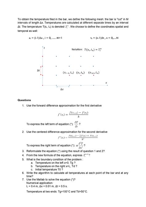 Matlab Numerical Answer