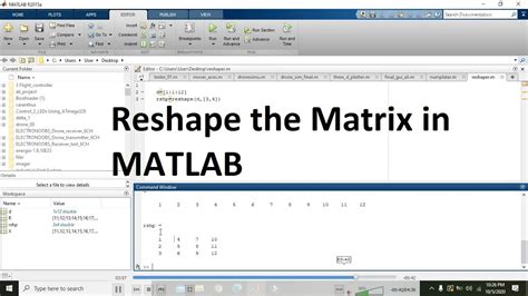 Matlab Reshape Alternative
