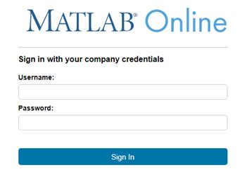 Matlab Login