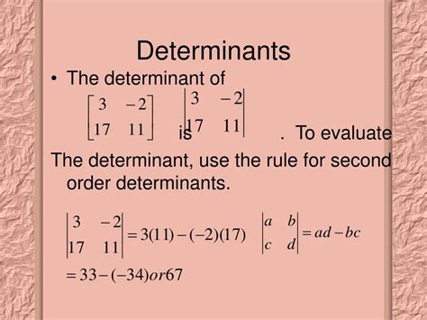 Matrix And Determinants Objective Questions