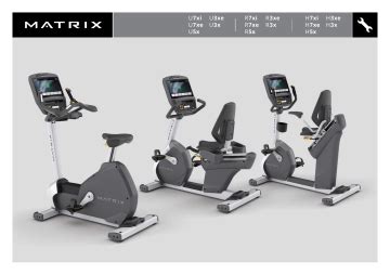 Matrix Exercise Equipment Manual