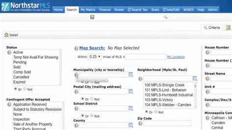 matrix login mls mn