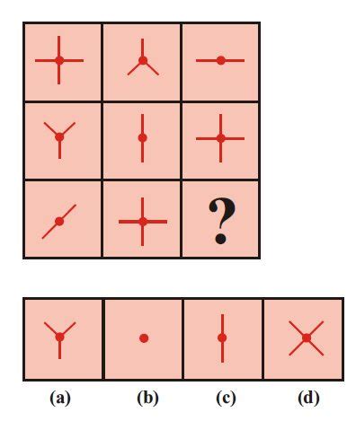 matrix puzzle questions with answers