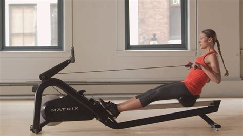 matrix rowing machine how to use