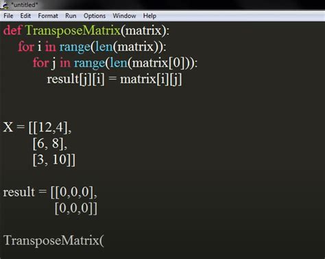 9 NumPy Matrix Transpose using NumPy in Python YouTube