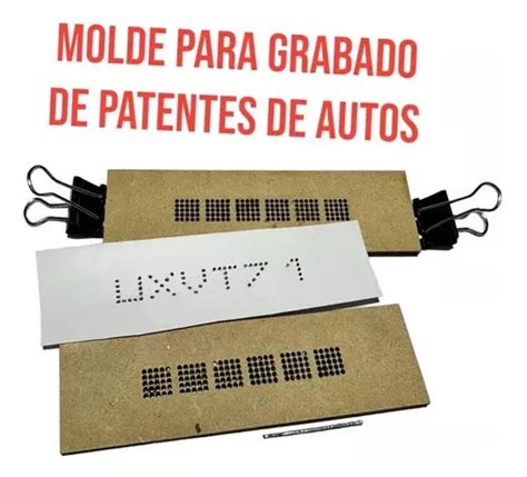 matriz grabado de patentes
