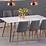 Mansfield 180cm Matt White Dining Table Free Delivery