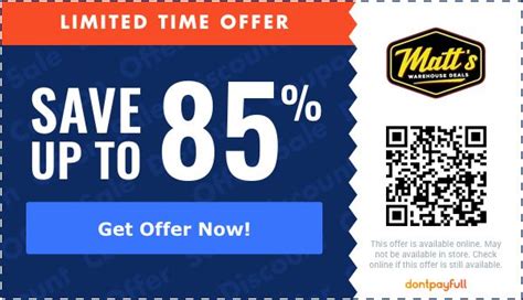 Matt's Warehouse Discount Code