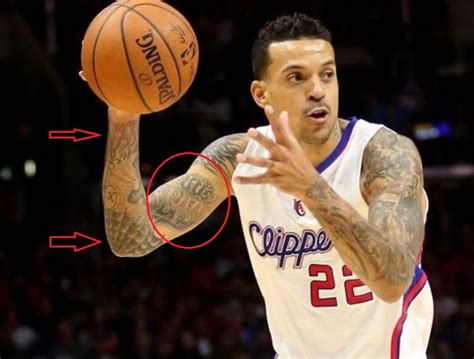 Matt Barnes both hand tattoos