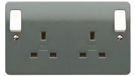 Matt Grey Plug Sockets