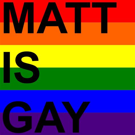 matt is gay song