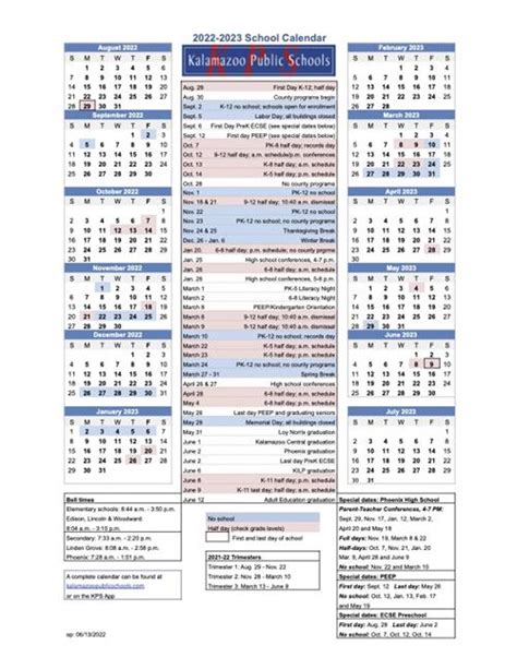 mattawan public schools calendar