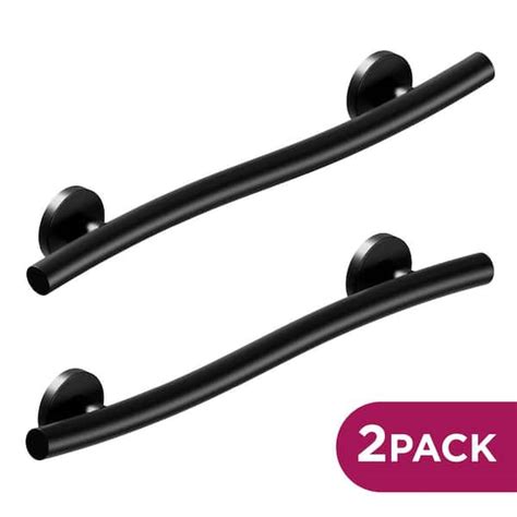 Matte Black Grab Bars Ada