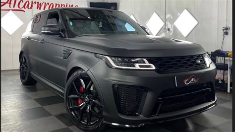 Matte Black Range Rover