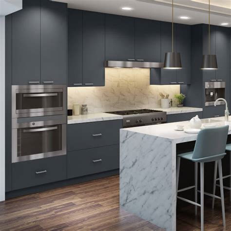 Matte Grey Kitchen Open Plan Kitchen Wow Factor