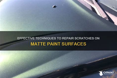 Matte Paint Scratch