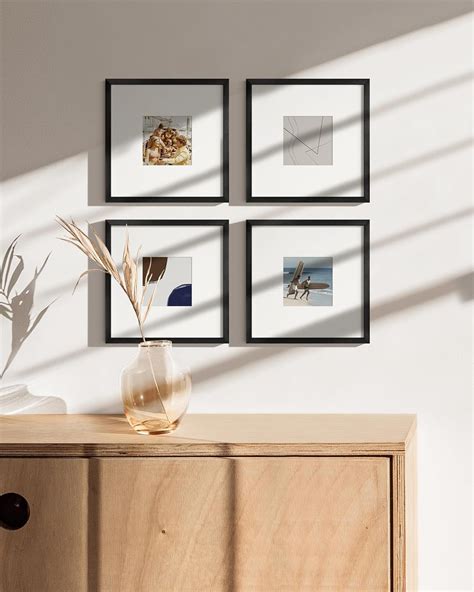 Matted Picture Frames Square