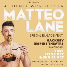 matteo lane tour dates