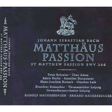 matthaus-passion bwv 244
