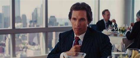 matthew mcconaughey wolf of wall street lines