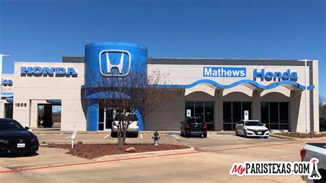 matthews auto group paris tx