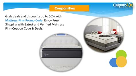 Mattress Firm Promo Code August 2022