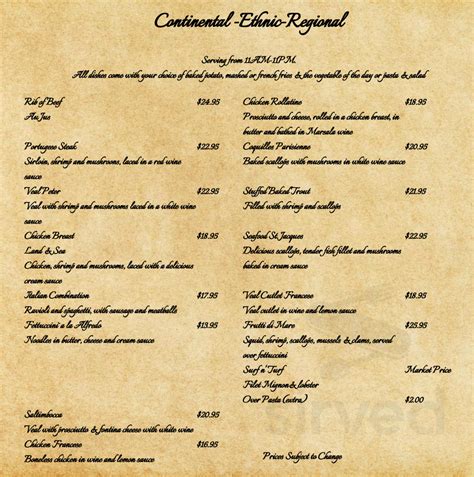 Scicchitano's Buono Pizza menu in Kulpmont, Pennsylvania, USA