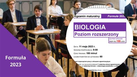 matura 2023 biologia kiedy