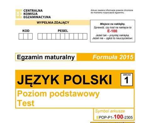 matura 2024 cke polski