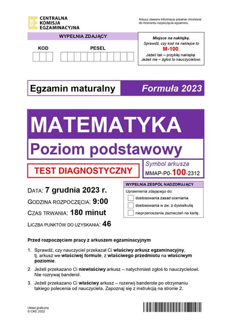 matura 2024 matematyka arkusz cke