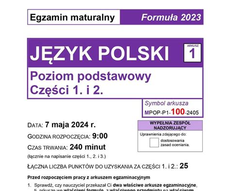 matura 2024 polski lektury