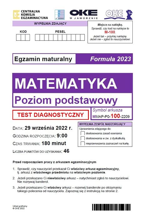 matura matematyka 2023