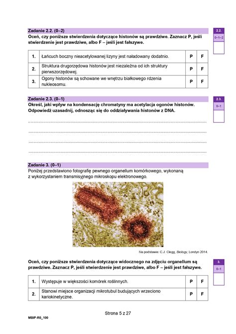 matura probna biologia 2023